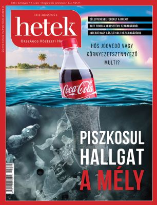 HETEK - Országos Közéleti Hetilap  - Borító design