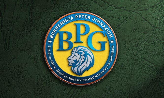 Bornemissza Péter Gimnázium  - logó látvány 