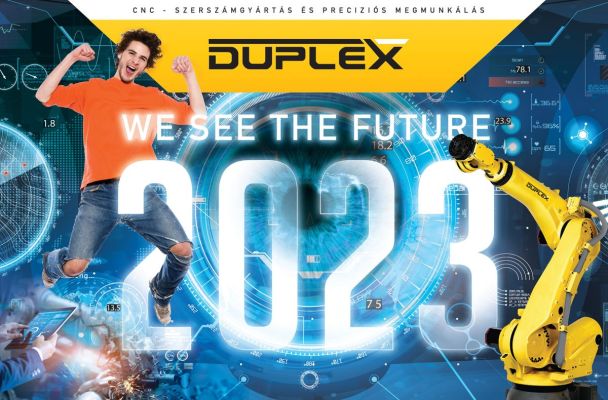DUPLEX - NAPTÁR fejléc design 2023