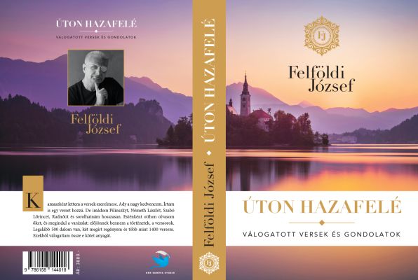 Felföldi József - Úton hazafelé - könyvboritó design