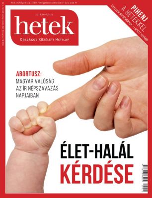 HETEK - Országos Közéleti Hetilap  - Borító design