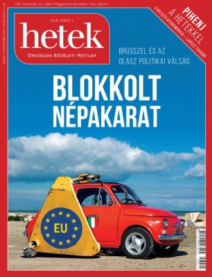 HETEK - Országos Közéleti Hetilap  - Borító design