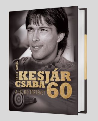 Kesjár Csaba 60 - könyvboritó design látvány