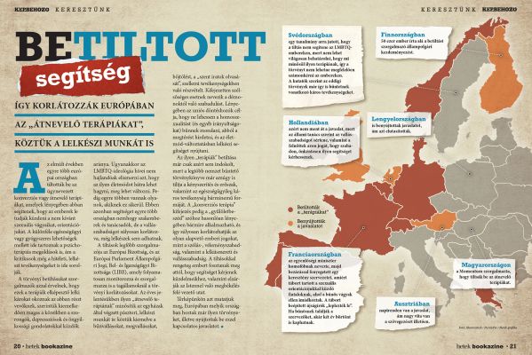 Hetek - Képbehozó Magazin - oldalpár layout design 
