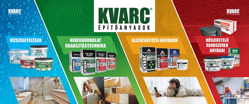KVARC - Promóciós háttér fal design