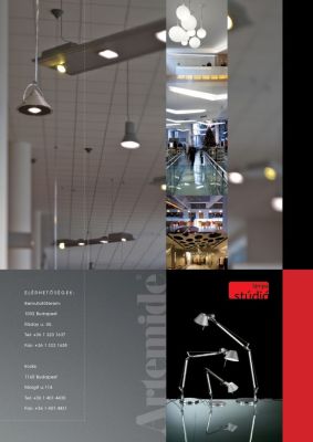 Rio Lámpastúdió - Prospektus design