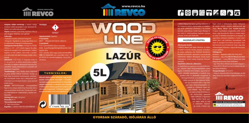 Revco Wood Line -  falazur cimke