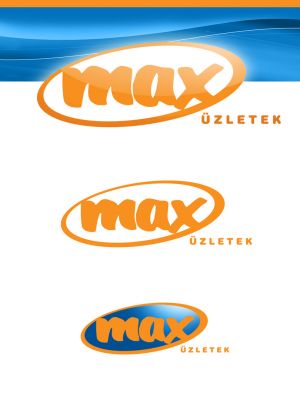MAX üzletek - logó design