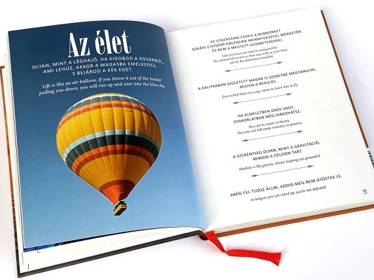 Felföldi József - ÉLET ÖRÖM - aforizma gyűjtemény - könyv design belív