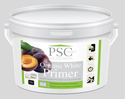 PSC - Organic White Primer  - vödörcimke design