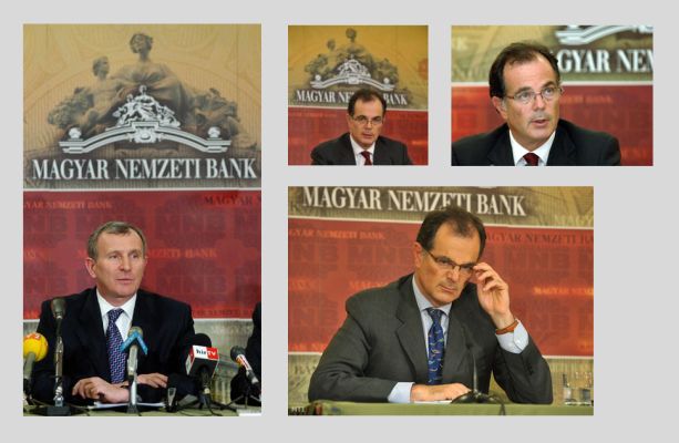 Magyar Nemzeti Bank - sajtófala 