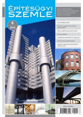 Építésügyi Szemle - kiadvány boritó design