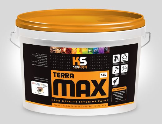 King Stone Chemicals - Terra Max - Vödörcimke design