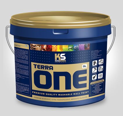 King Stone Chemicals- Terra One - Vödörcimke design